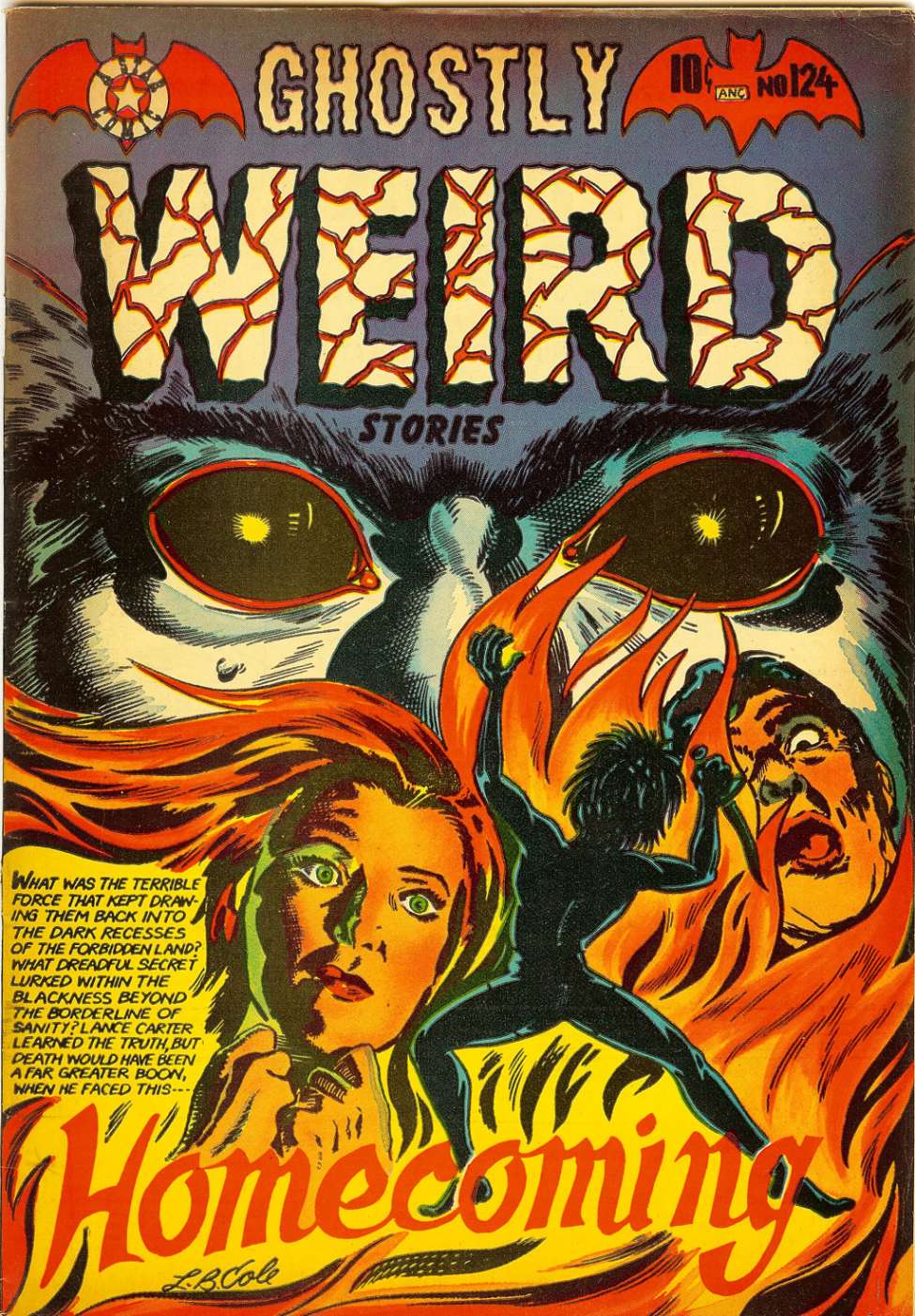 Comic Book Cover For Ghostly Weird Stories 124