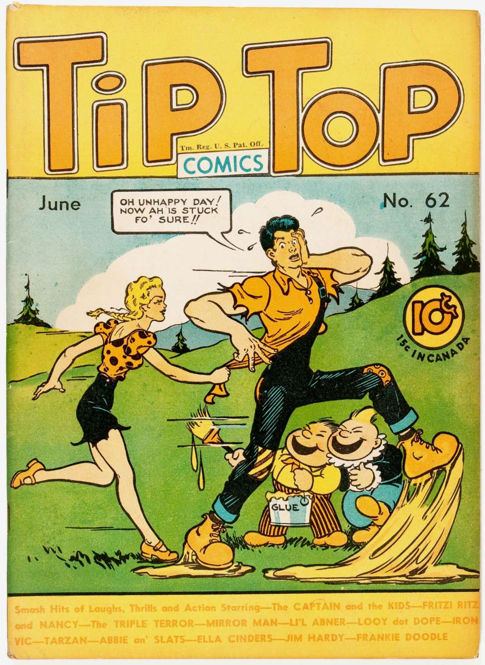 Book Cover For Tip Top Comics 62