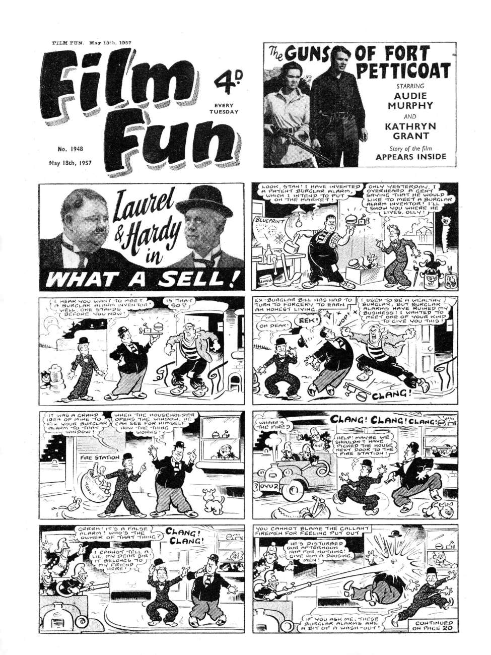 Book Cover For Film Fun 1948