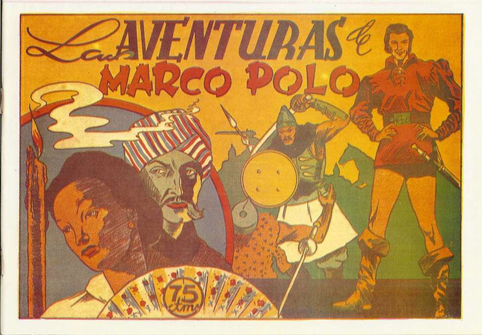 Comic Book Cover For Selección aventurera 29 - Las aventuras de Marco Polo