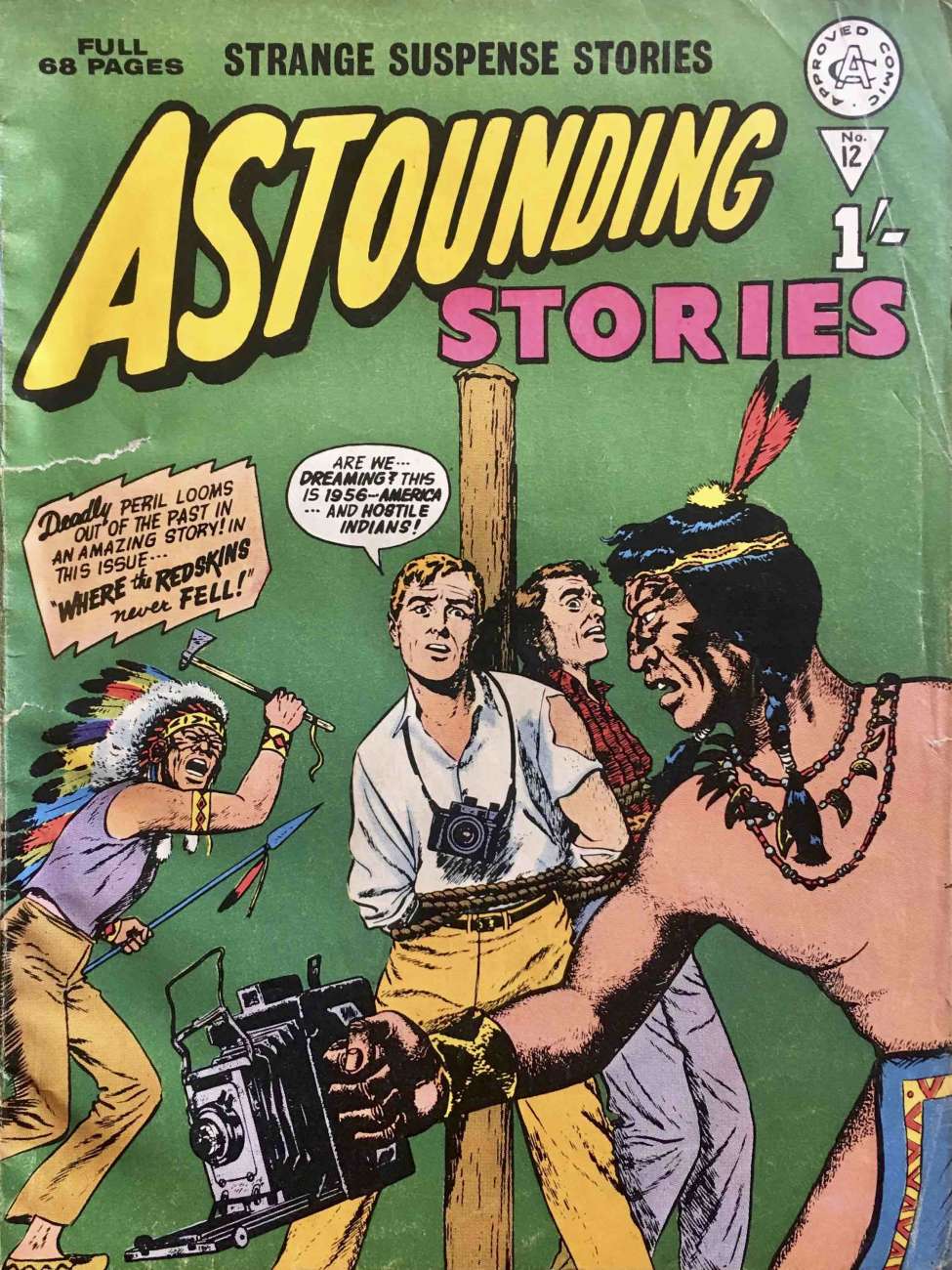 Book Cover For Astounding Stories 12