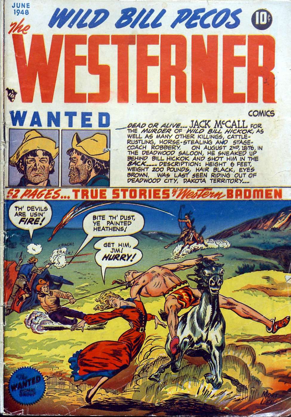 Comic Book Cover For The Westerner 14