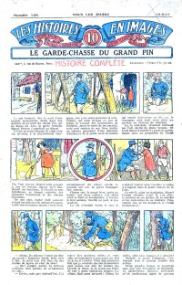 Large Thumbnail For Les Histoires en Images 128 - Le Garde-Chasse du Grand Pin