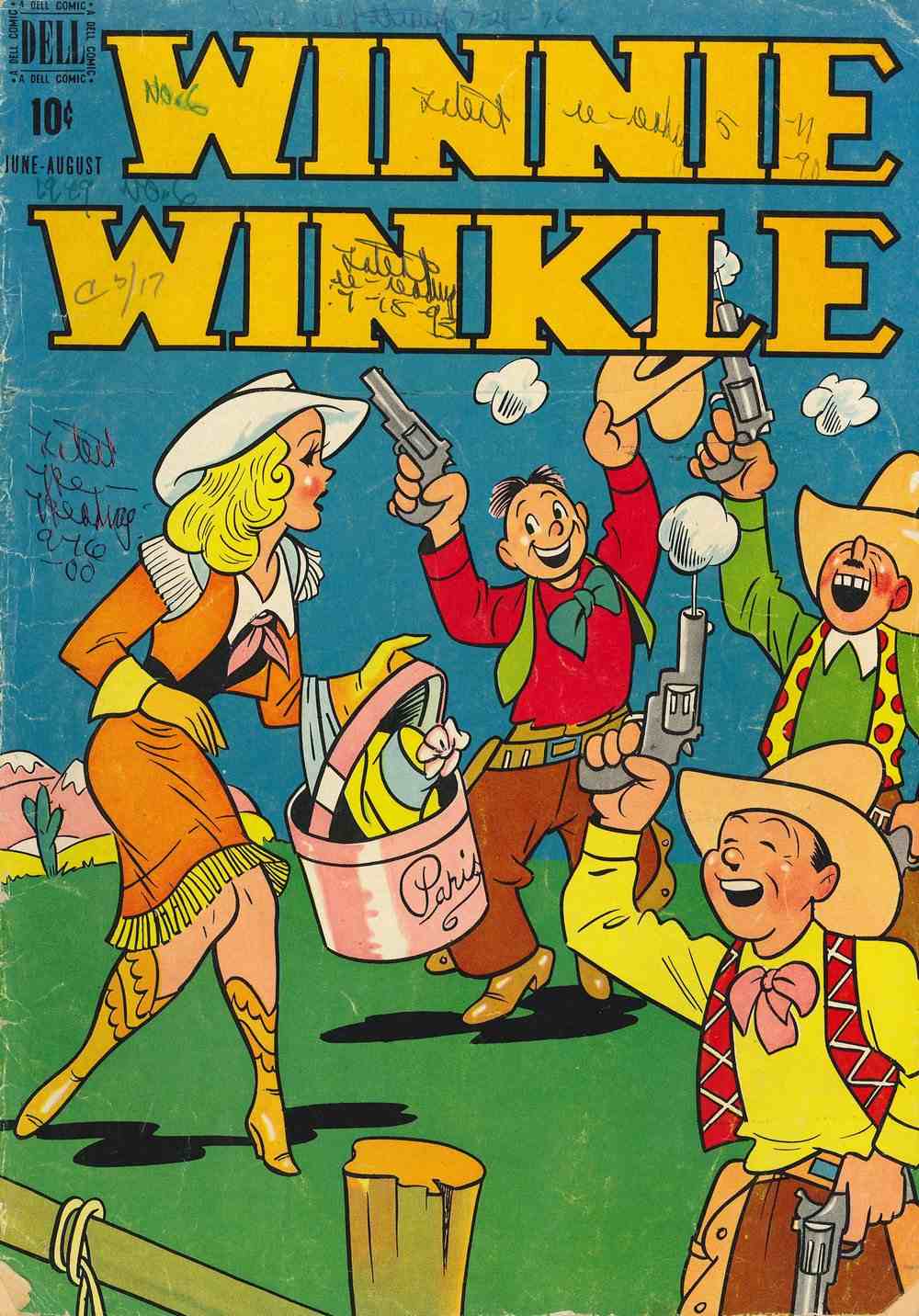 Comic Book Cover For Winnie Winkle 6
