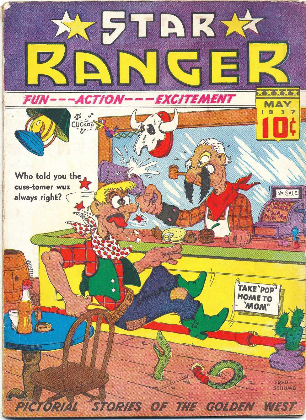 Comic Book Cover For Star Ranger 3