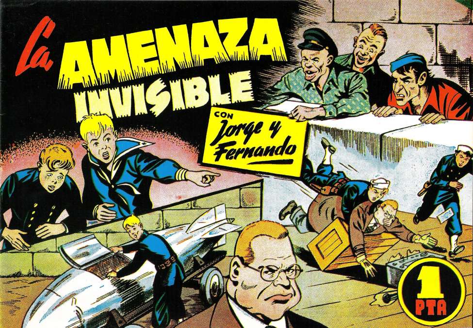 Book Cover For Jorge y Fernando 85 - La amenaza invisible