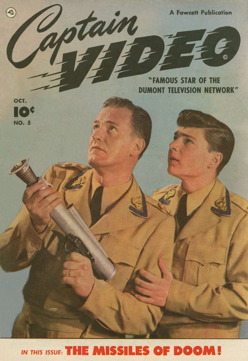 Comic Book Cover For Captain Video 5