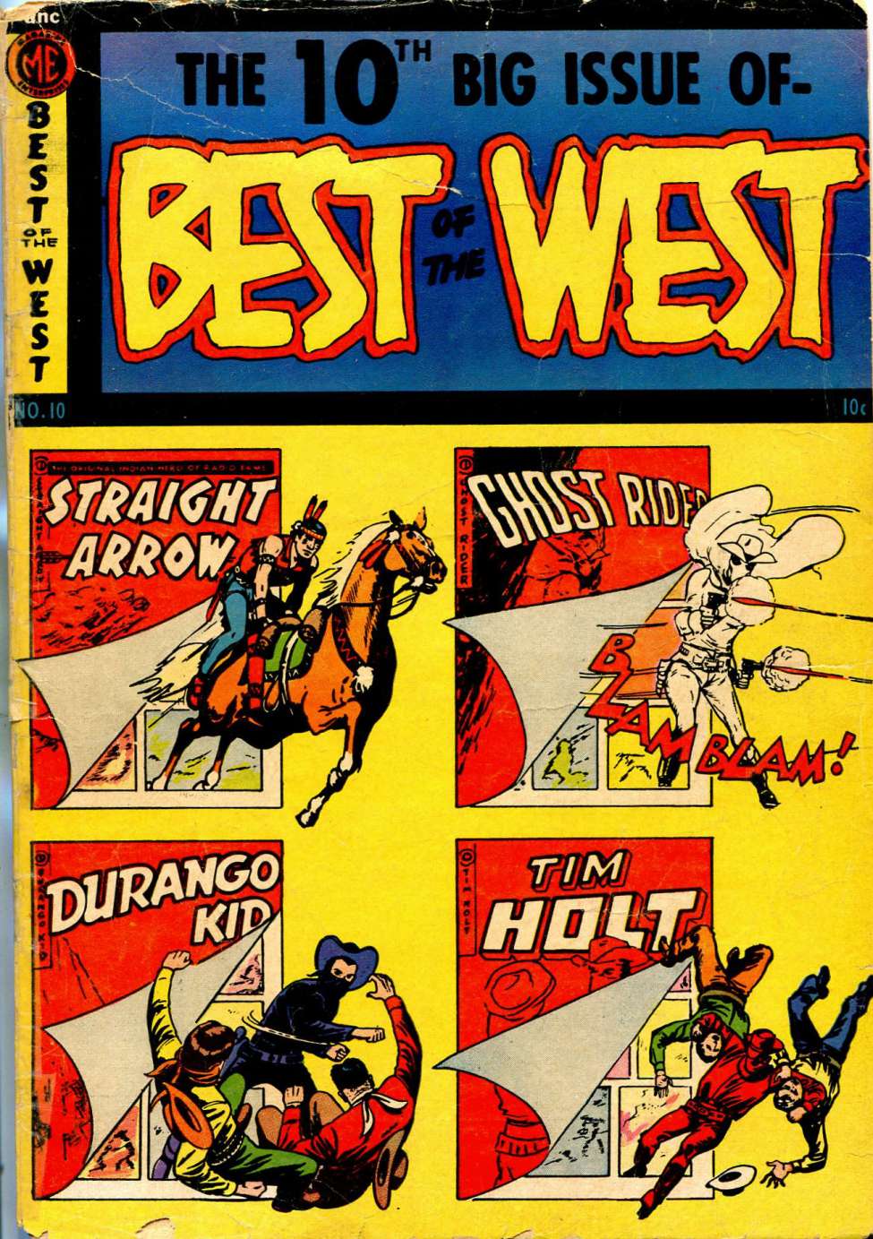 Comic Book Cover For Best of the West 10