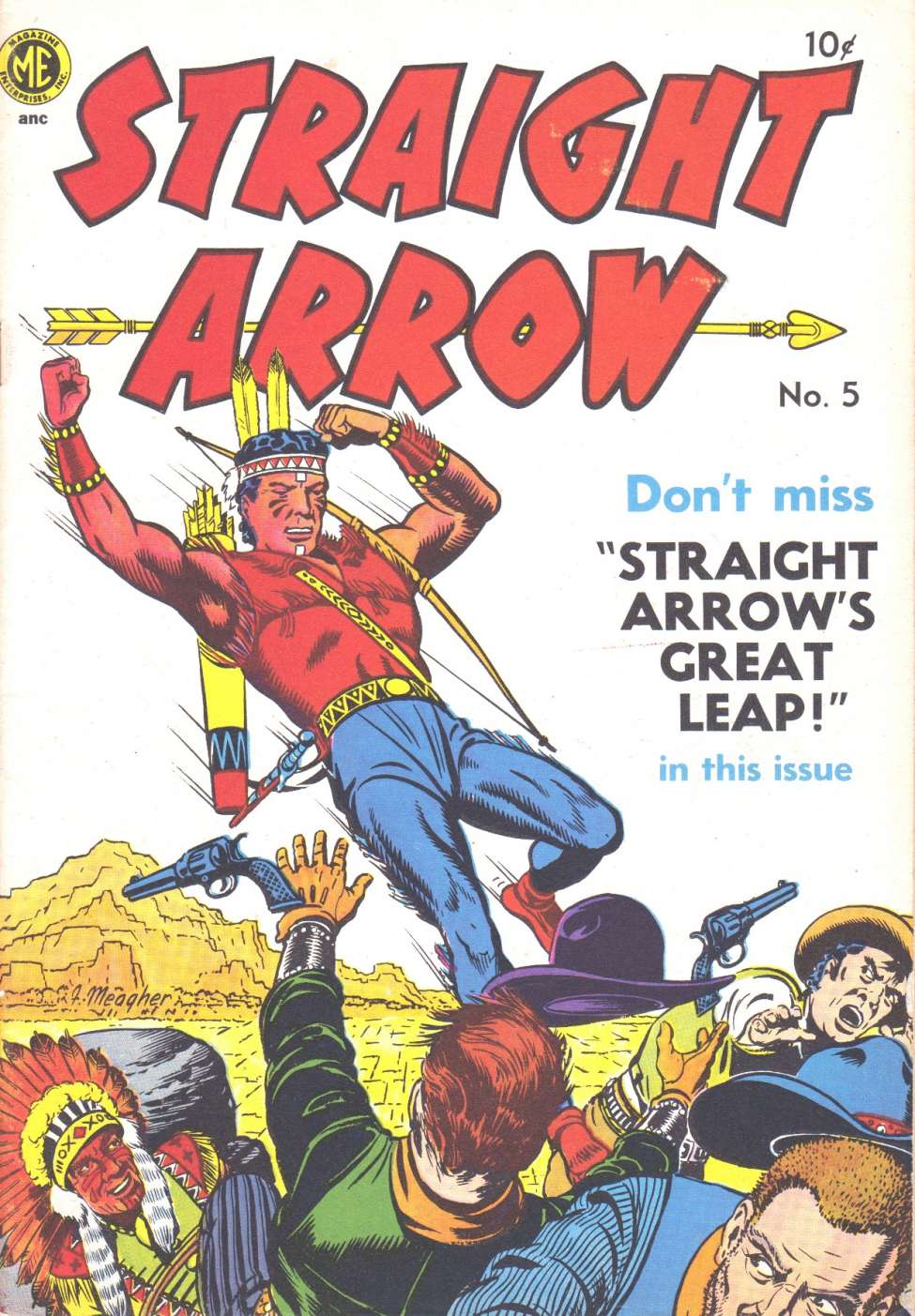 Comic Book Cover For Straight Arrow 5