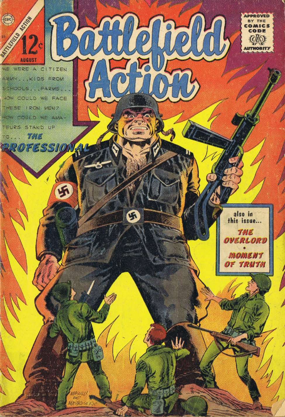 Comic Book Cover For Battlefield Action 59