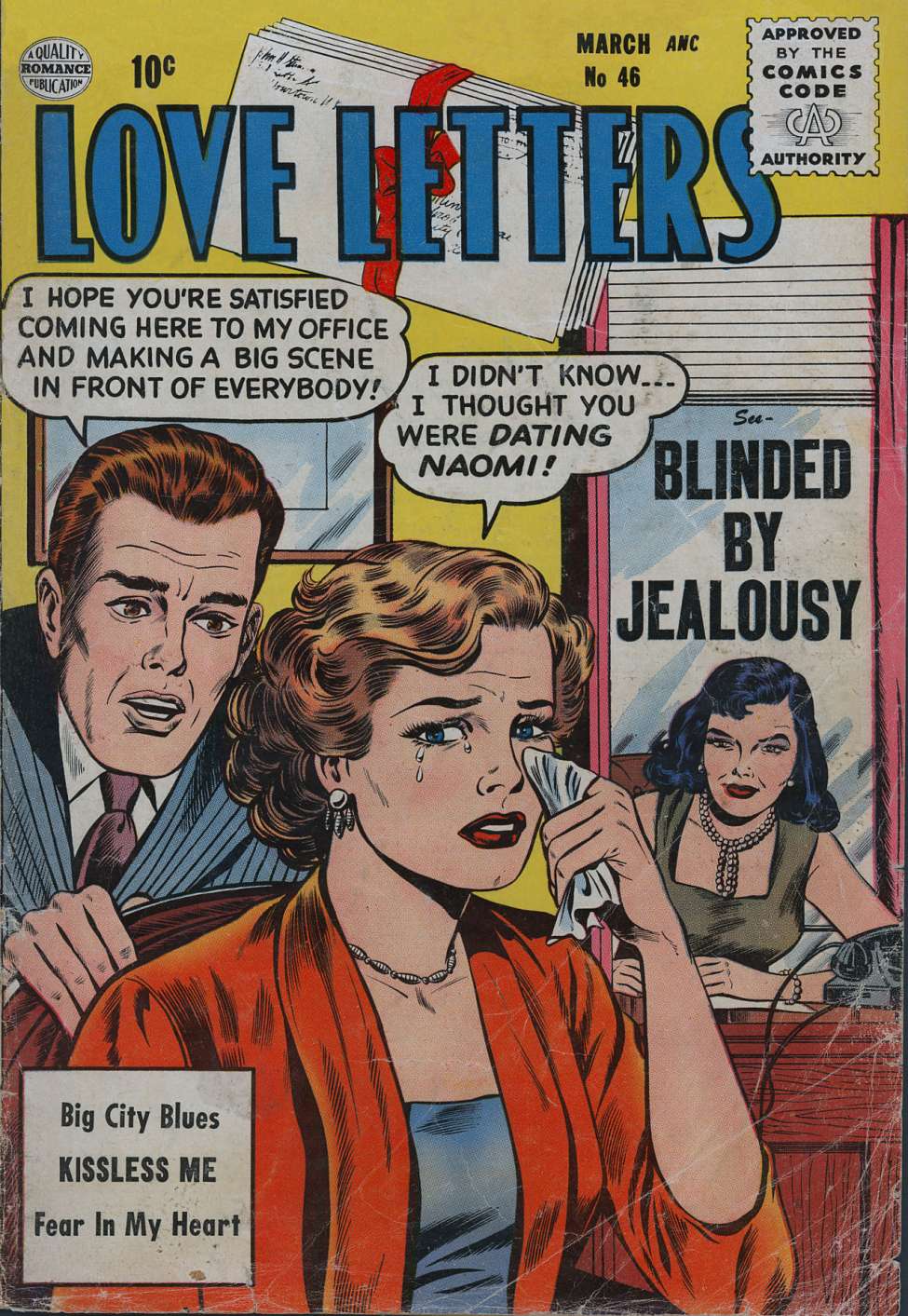 Comic Book Cover For Love Letters 46