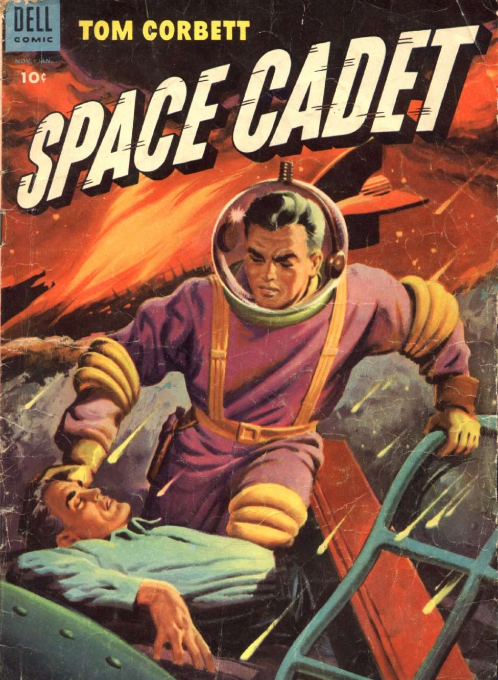 Comic Book Cover For Tom Corbett, Space Cadet 8 - Version 1