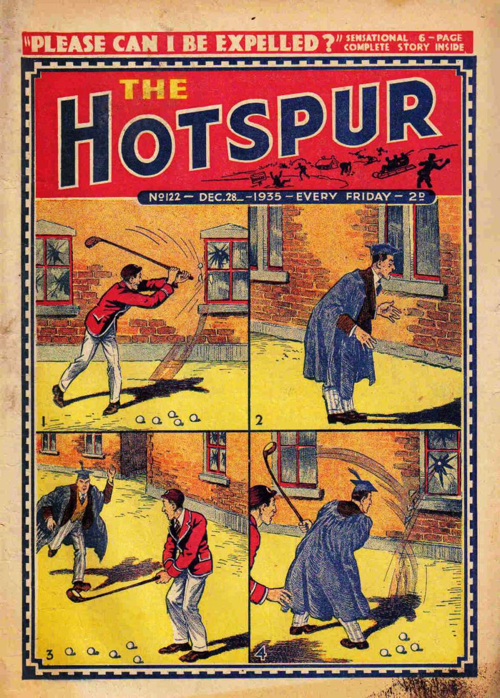 Book Cover For The Hotspur 122