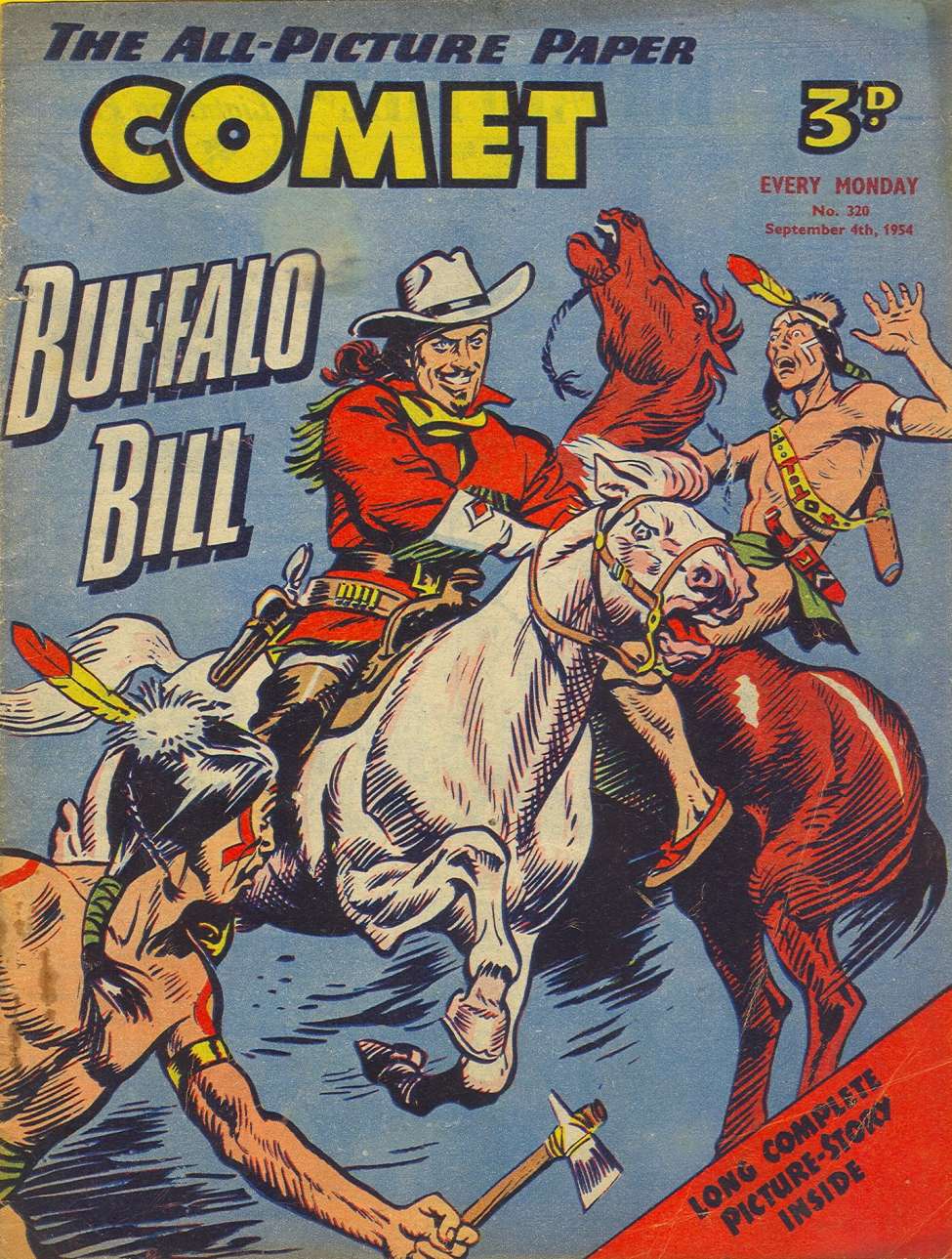 Comic Book Cover For The Comet 320