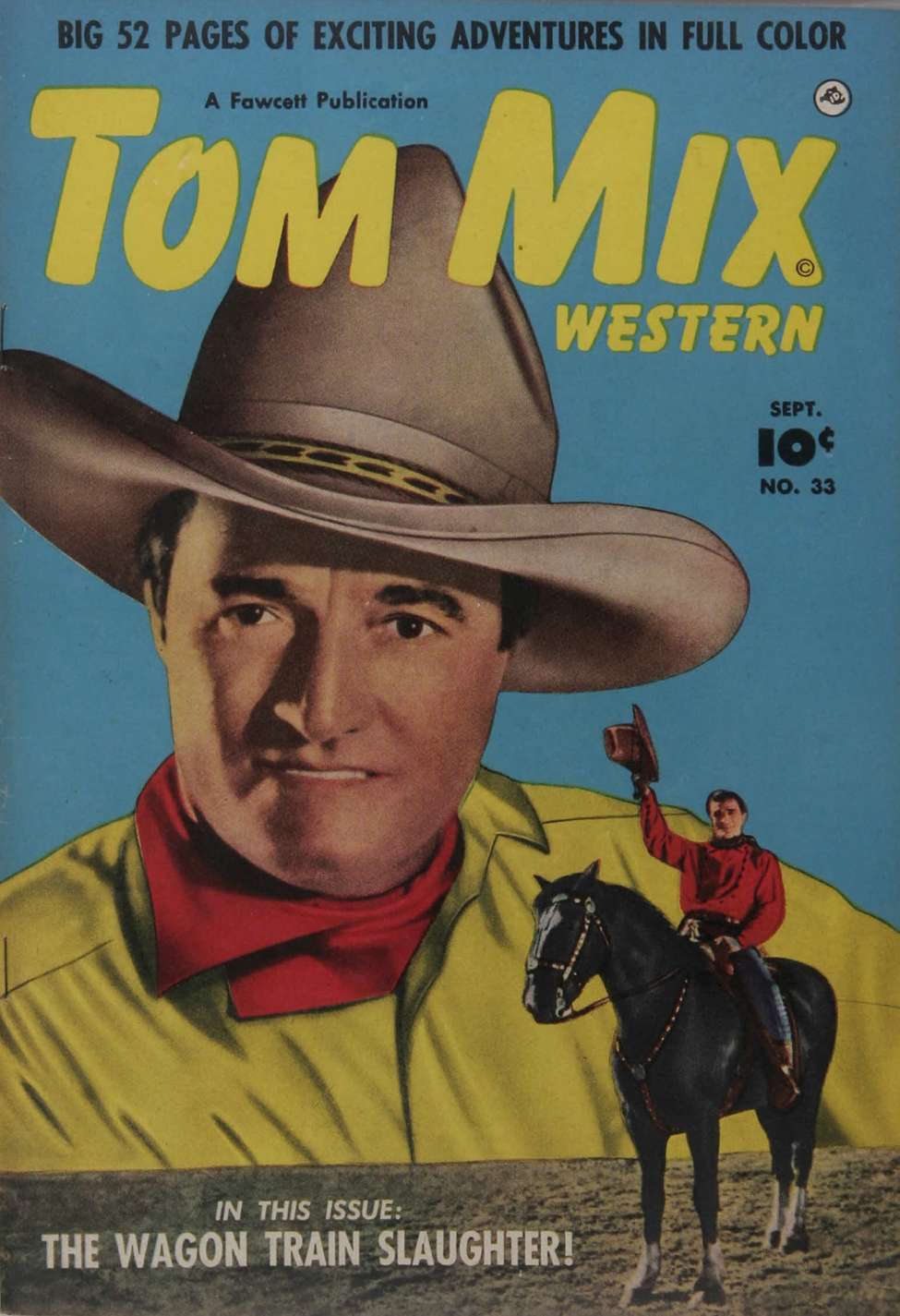 Book Cover For Tom Mix Western 33 - Version 1
