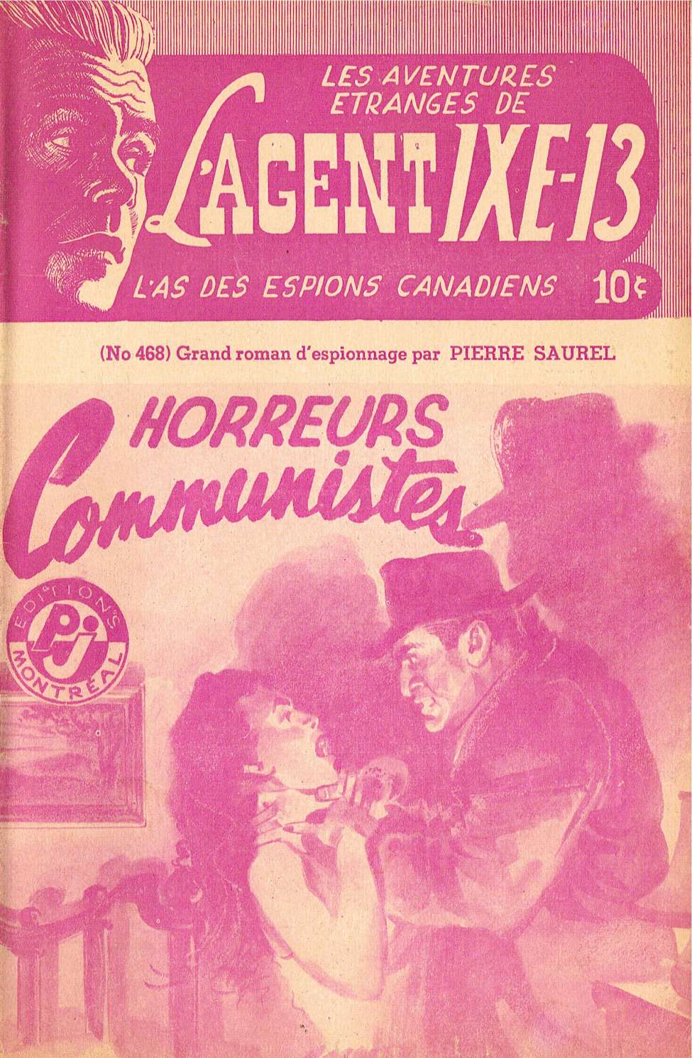 Book Cover For L'Agent IXE-13 v2 468 - Horreurs communistes