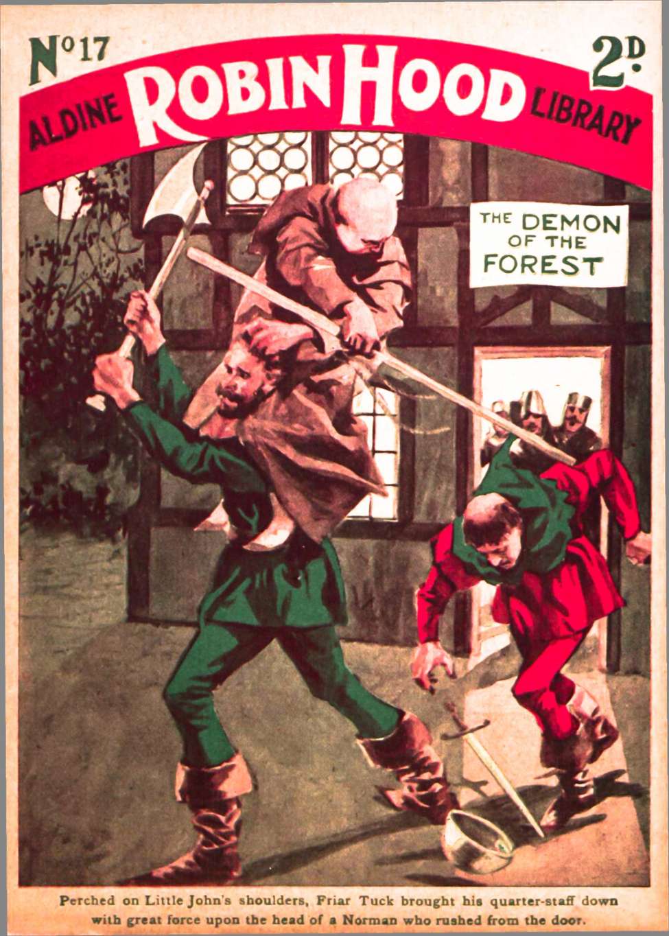 Book Cover For Aldine Robin Hood Library 17 - The Demon of the Forest