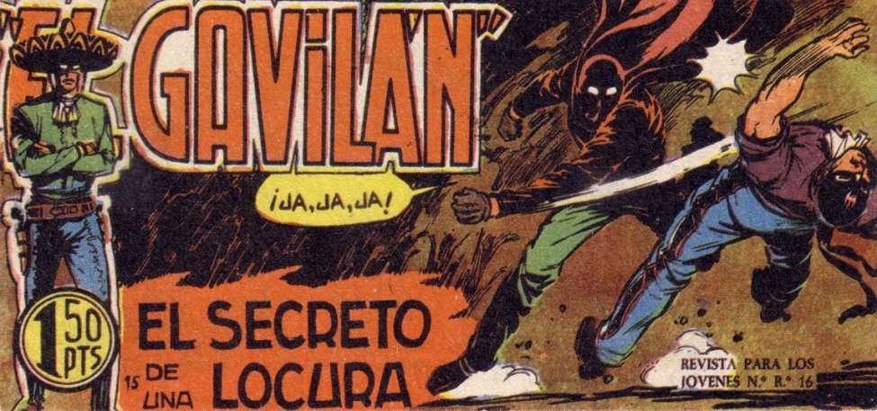 Comic Book Cover For El Gavilan 15 - El Secreto de una Locura
