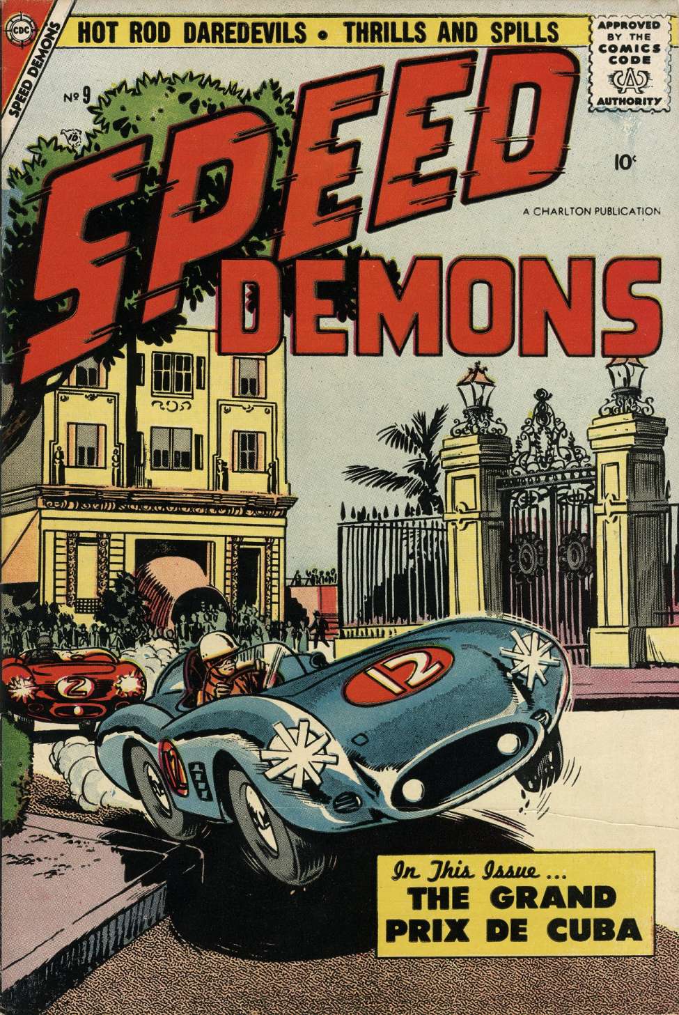 Comic Book Cover For Speed Demons 9