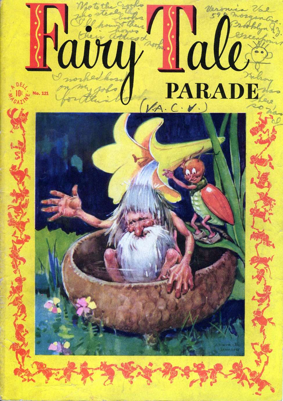 Comic Book Cover For 0121 - Fairy Tale Parade