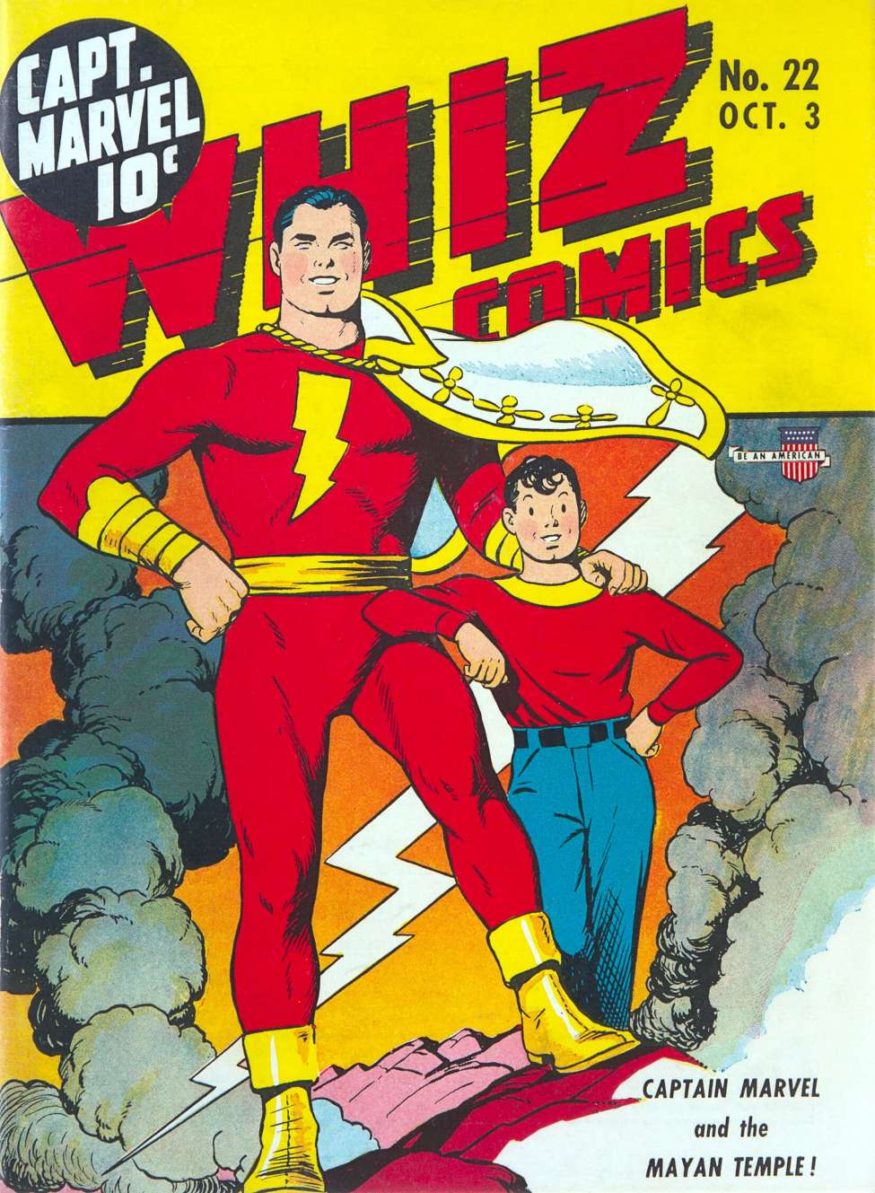 Book Cover For Whiz Comics 22 - Version 2