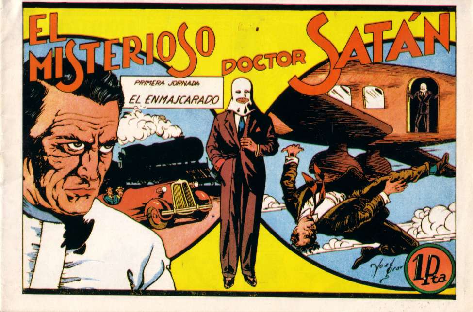 Book Cover For El Misterioso Dr Satán 1 - El Enmascarado