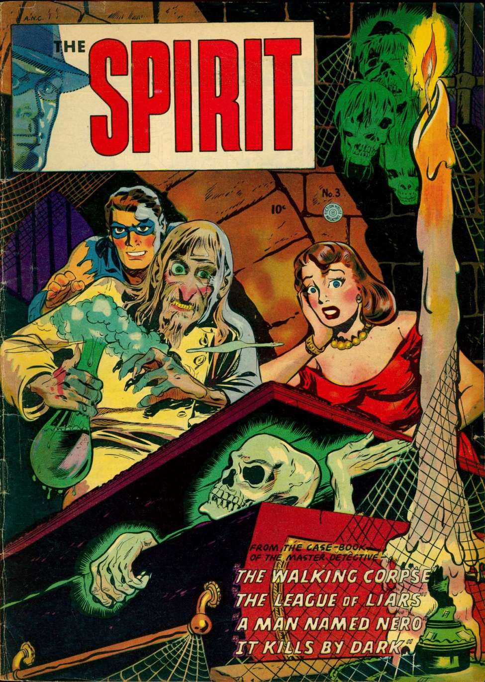 Comic Book Cover For The Spirit 3