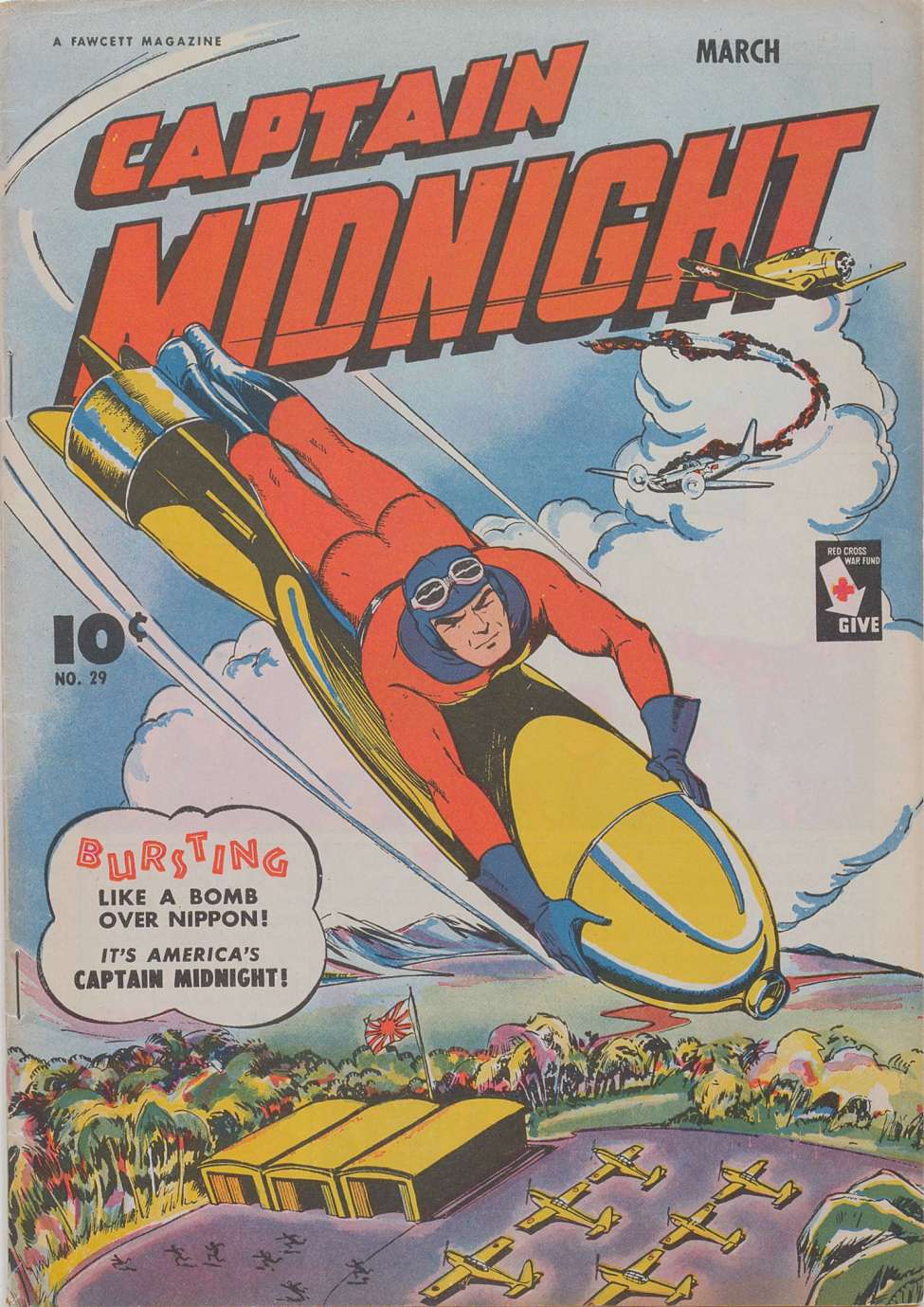 Comic Book Cover For Captain Midnight 29