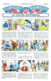 Large Thumbnail For Les Histoires en Images 63 - Le Coffre Myst&eacute;rieux