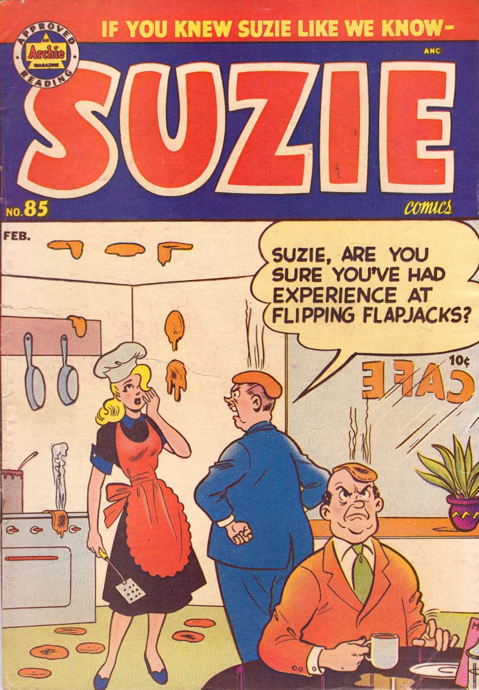 Book Cover For Suzie Comics 85