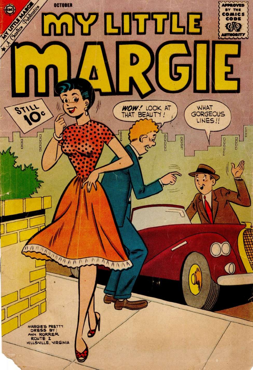 Comic Book Cover For My Little Margie 38