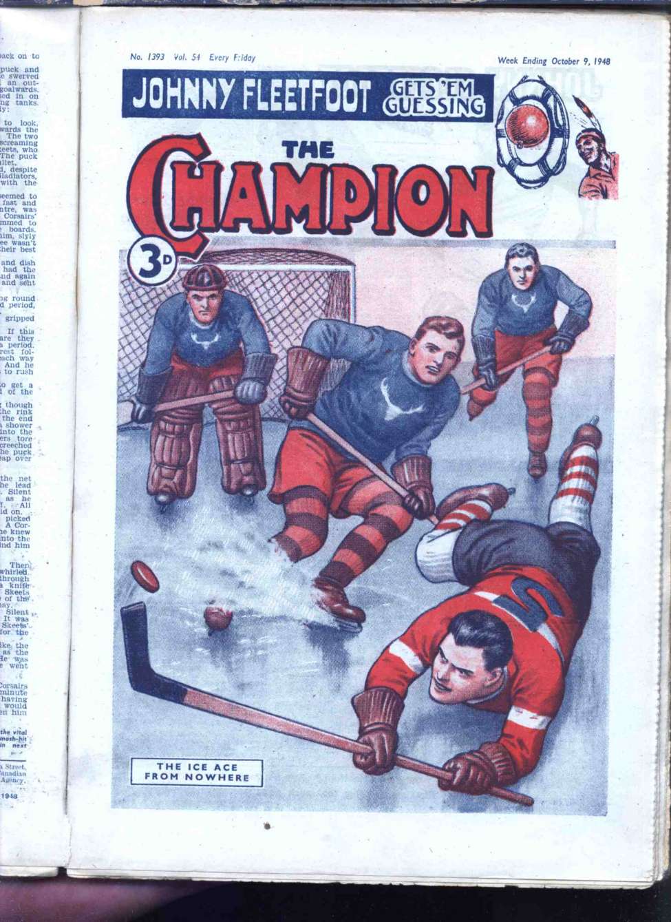 Comic Book Cover For The Champion 1393