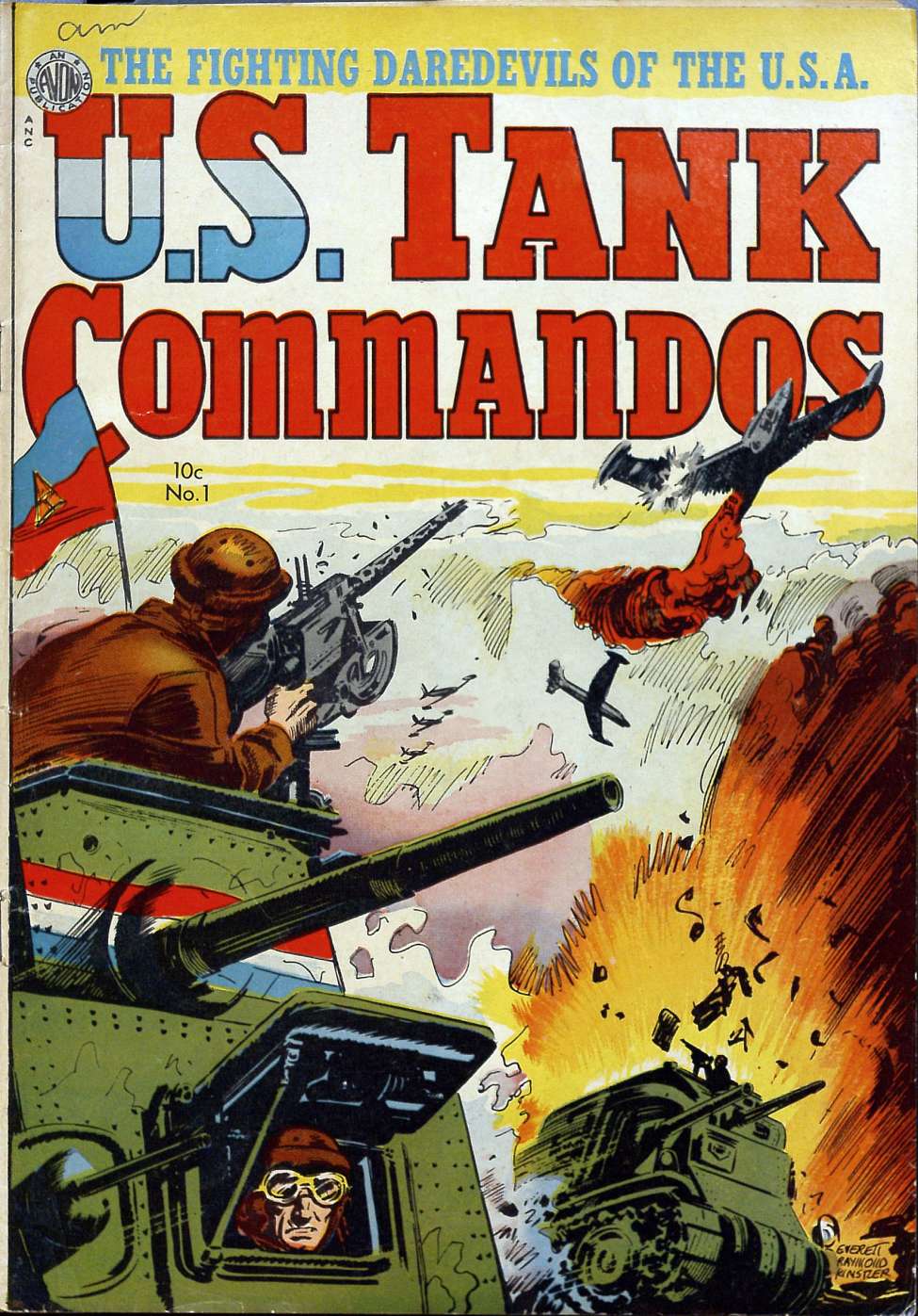 Book Cover For U.S. Tank Commandos 1