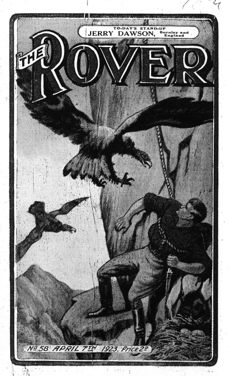 Comic Book Cover For The Rover 58