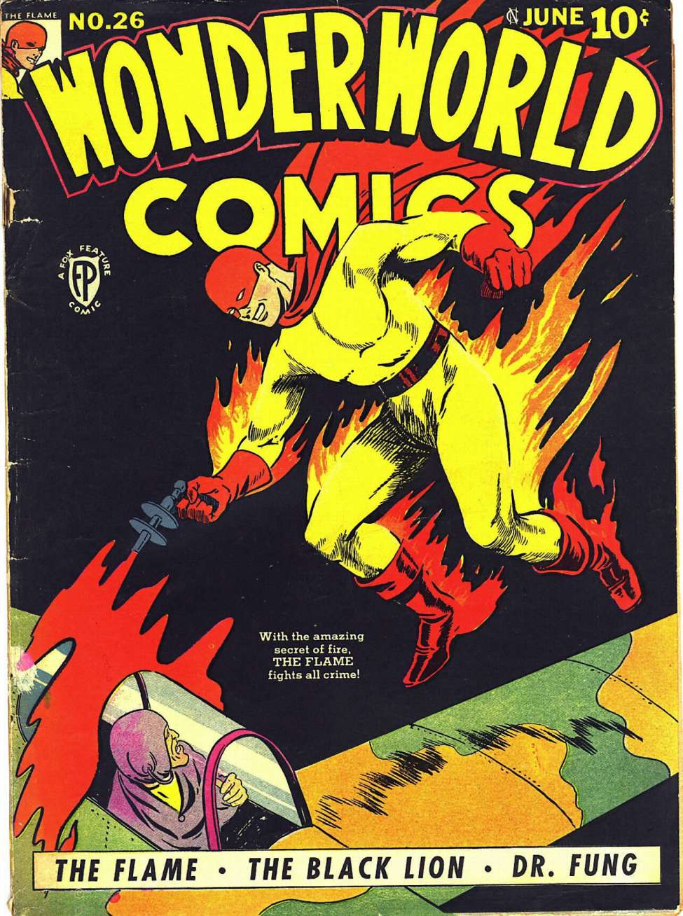 Comic Book Cover For Wonderworld Comics 26