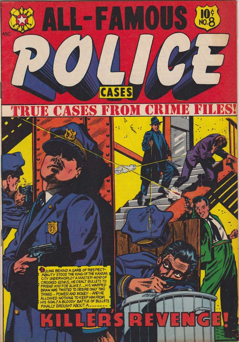 Book Cover For All-Famous Police Cases 8