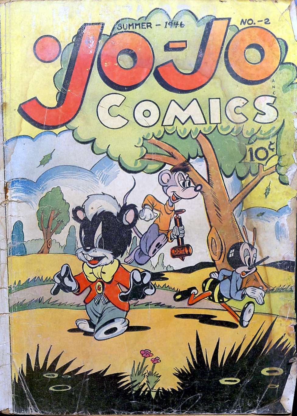 Book Cover For Jo-Jo Comics 2 - Version 2