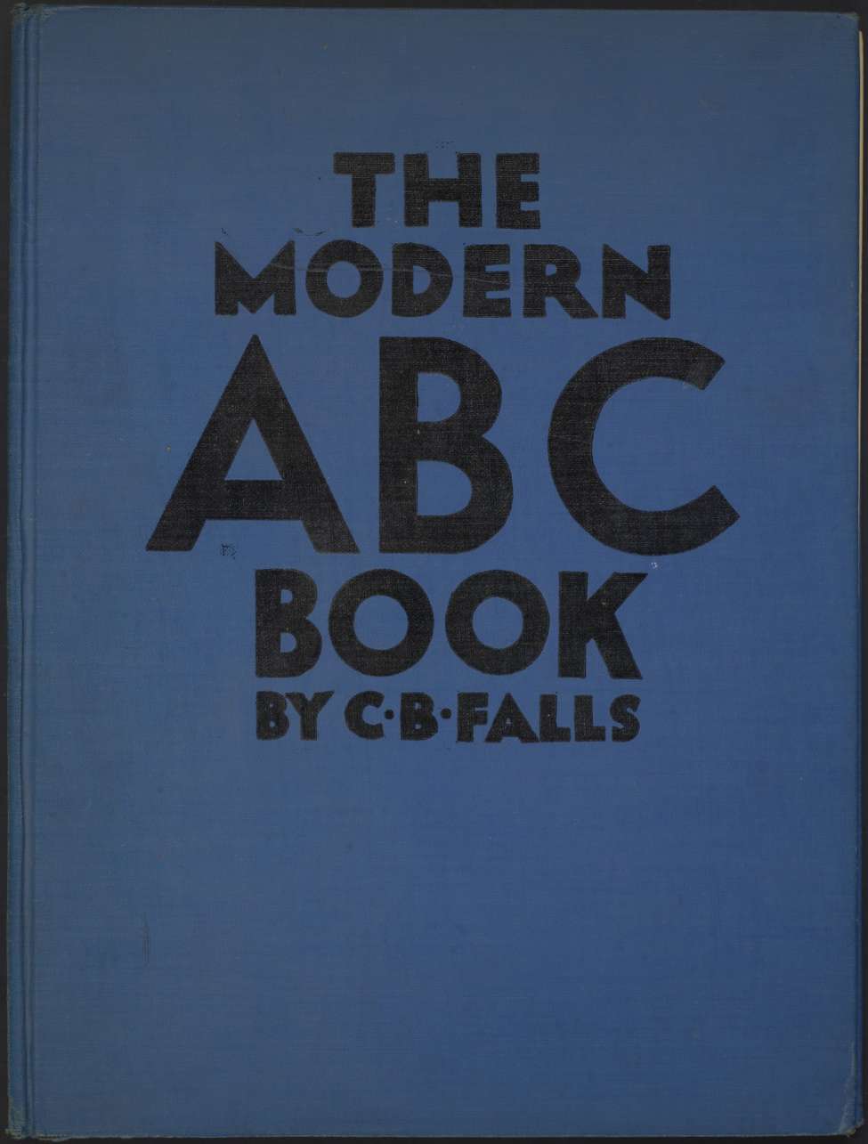 Comic Book Cover For The Modern ABC Book