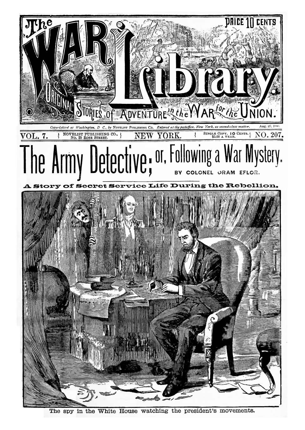 Comic Book Cover For The War Library v7 207