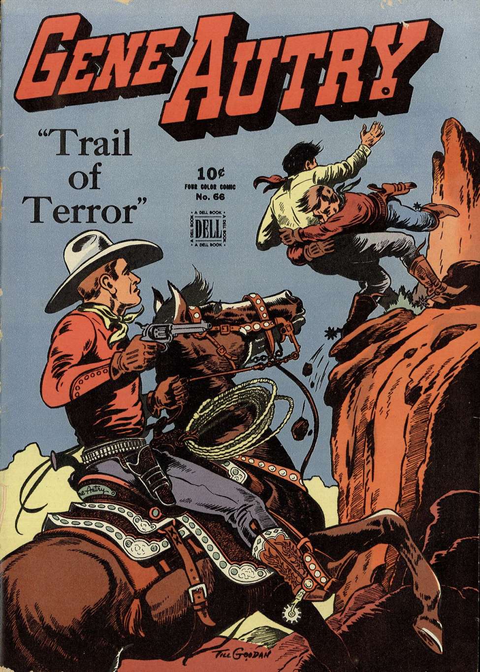 Comic Book Cover For 0066 - Gene Autry