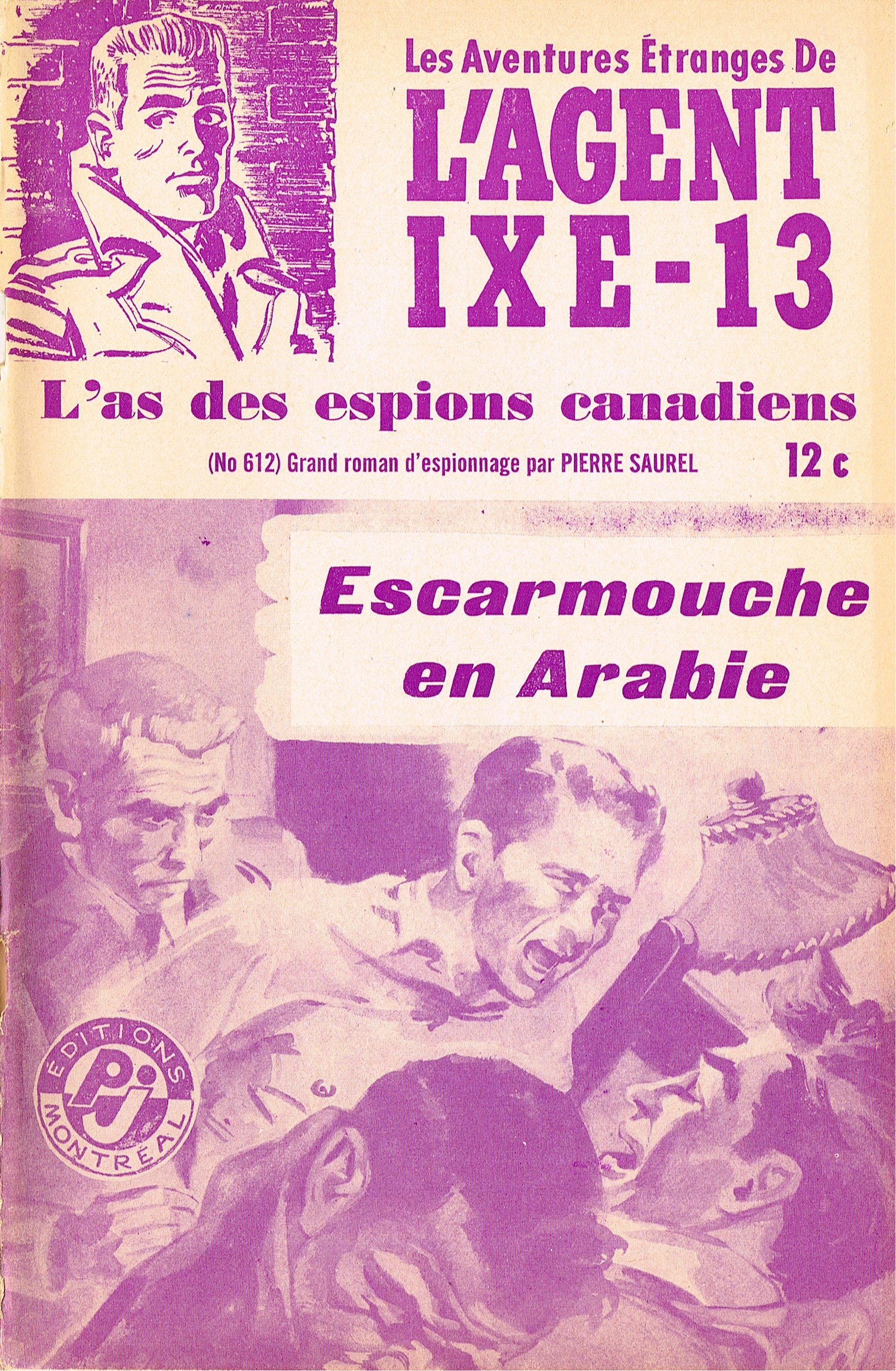 Book Cover For L'Agent IXE-13 v2 612 - Escarmouche en Arabie