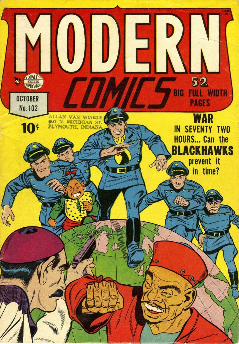 Book Cover For Modern Comics 102