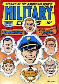 Large Thumbnail For Military Comics 26 (paper/2fiche) - Version 2