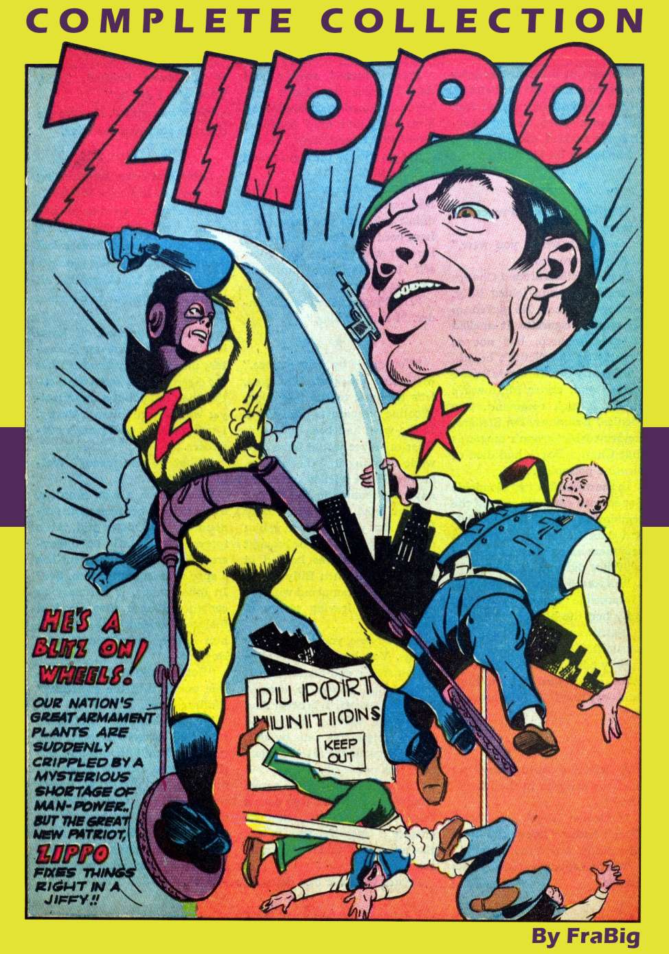 Comic Book Cover For Zippo Complete Collection