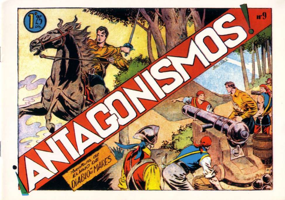 Book Cover For El Hijo Del Diablo De Los Mares 9 - Antagonismos