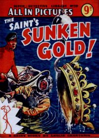 Large Thumbnail For Super Detective Library 59 - The Saint's Sunken Gold!