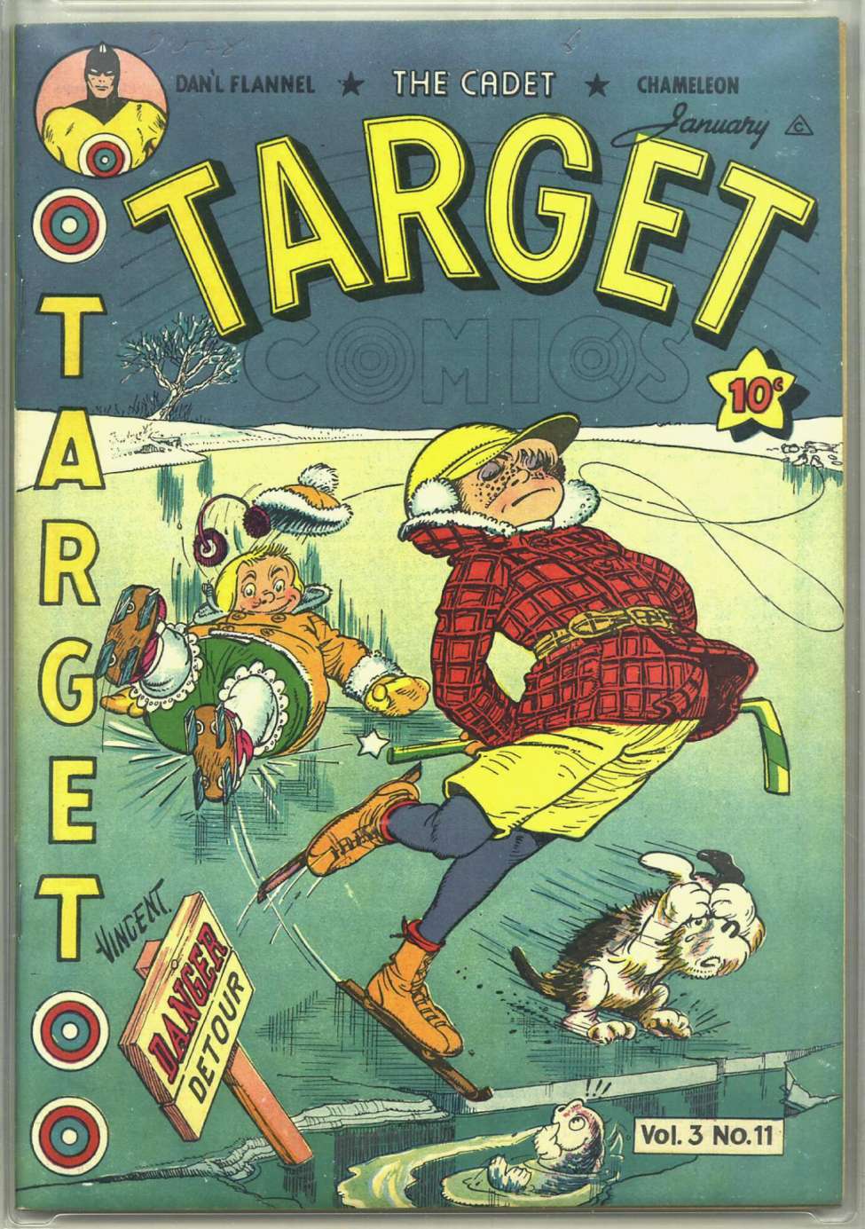 Book Cover For Target Comics v3 11