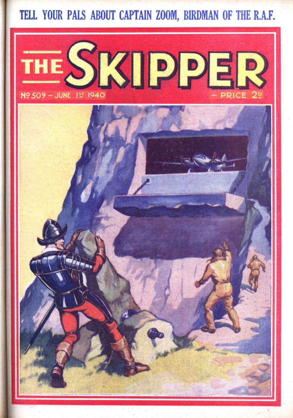 Comic Book Cover For The Skipper 509