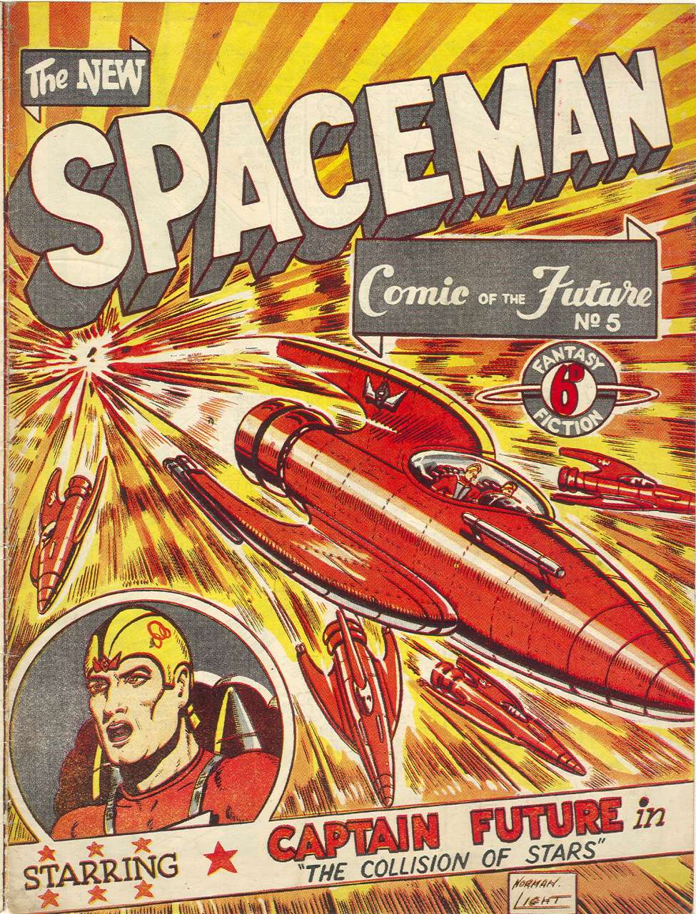 Comic Book Cover For Spaceman 5