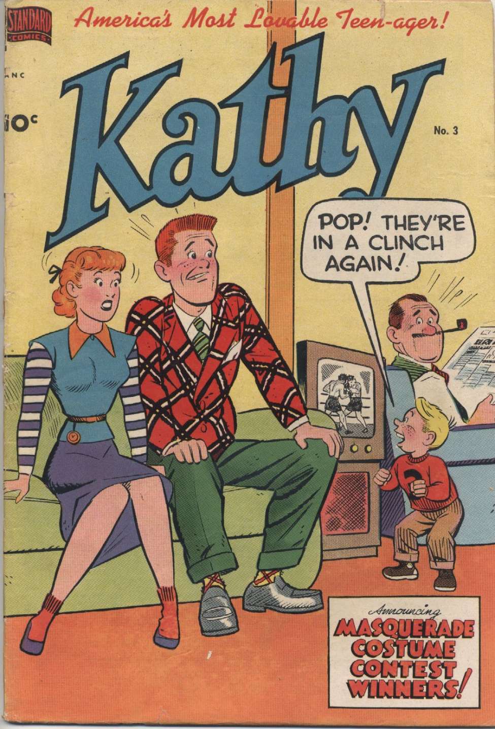 Comic Book Cover For Kathy 3